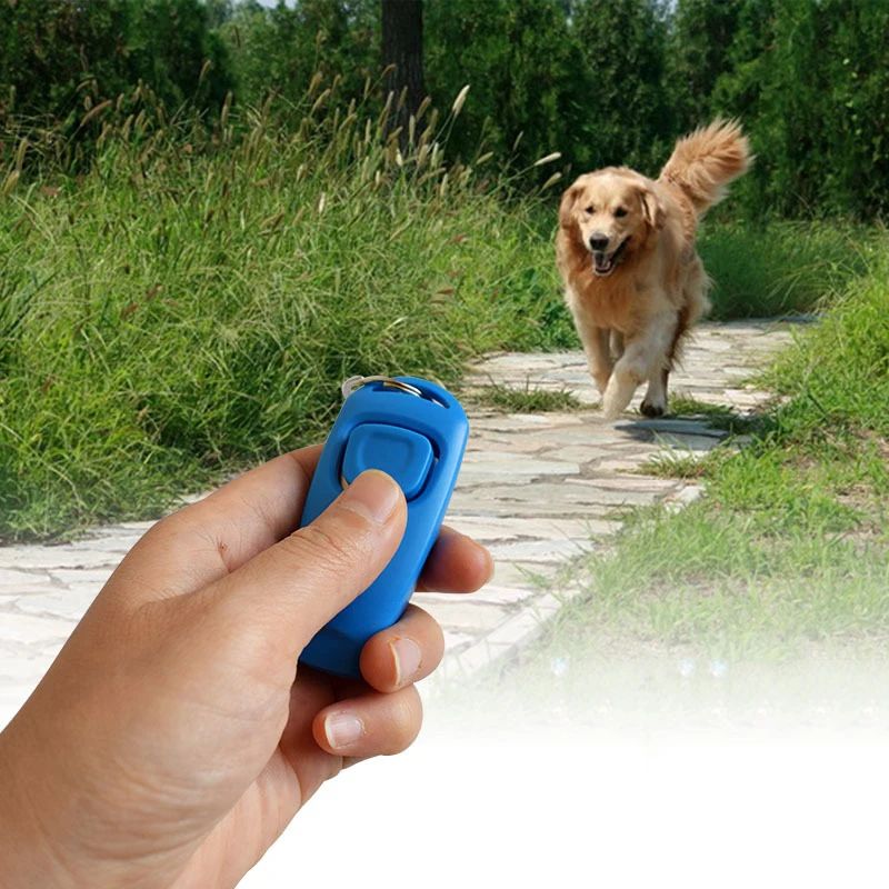 Clicker Whistle Training Set With Key Ring
