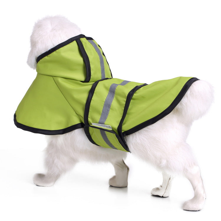 Dog Raincoat Poncho in Multiple Colors