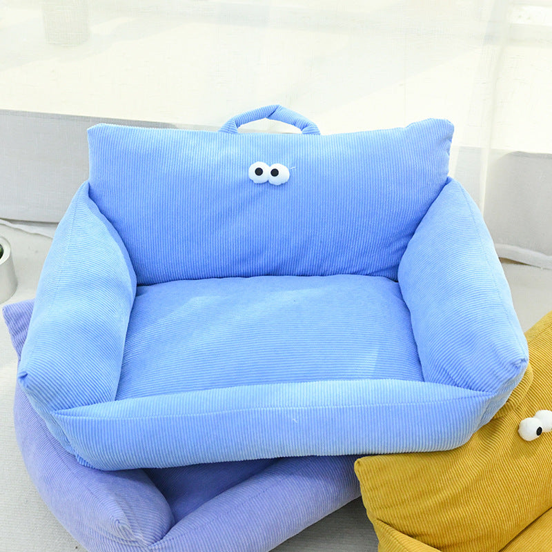 Cozy Winter Sofa Dog House in Multiple Colors