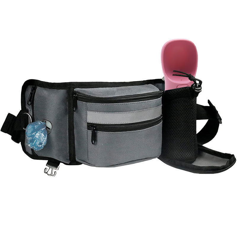 Portable Dog Walking Bag with Waste Picker