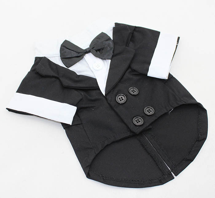 Elegant Bow Tie Dress For Big Dogs