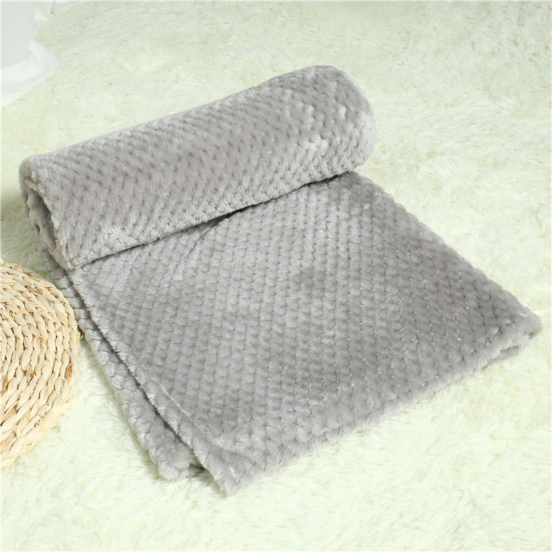 Soft Dog Sleeping Blanket in Multiple Colors