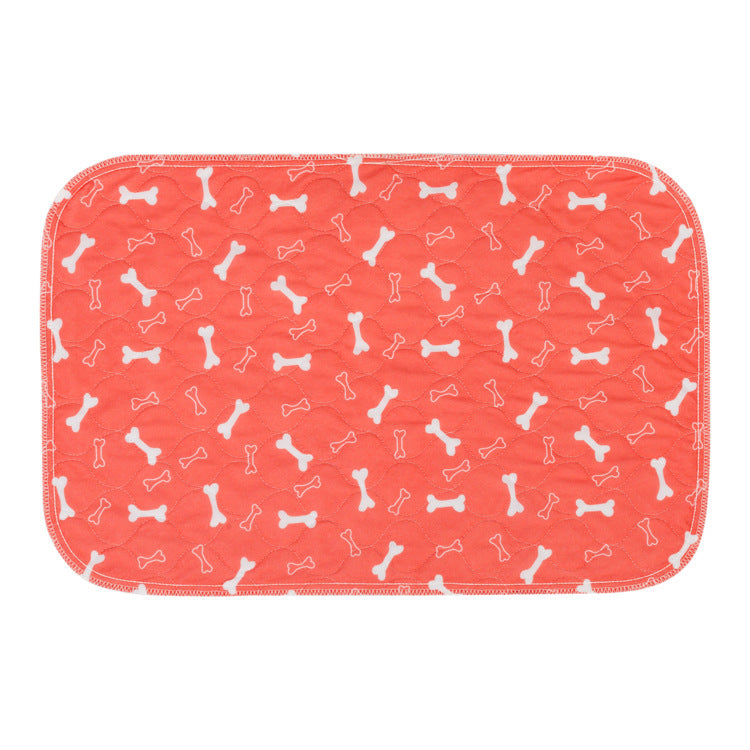 Dog Training Pad with Bone Print Design