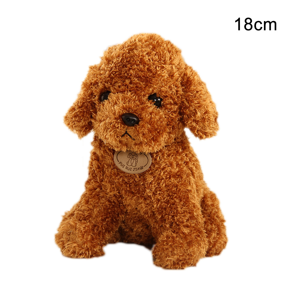Soft Teddy Dog Plush Toy in Multiple Colors