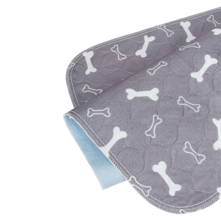 Dog Training Pad with Bone Print Design