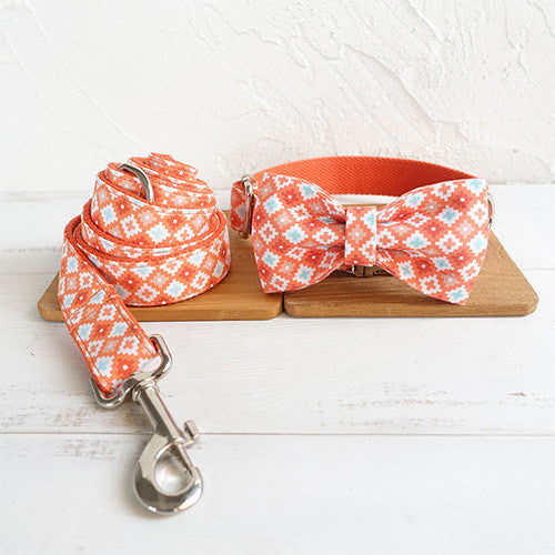 Dog Bow Tie Pulling Rope Toy