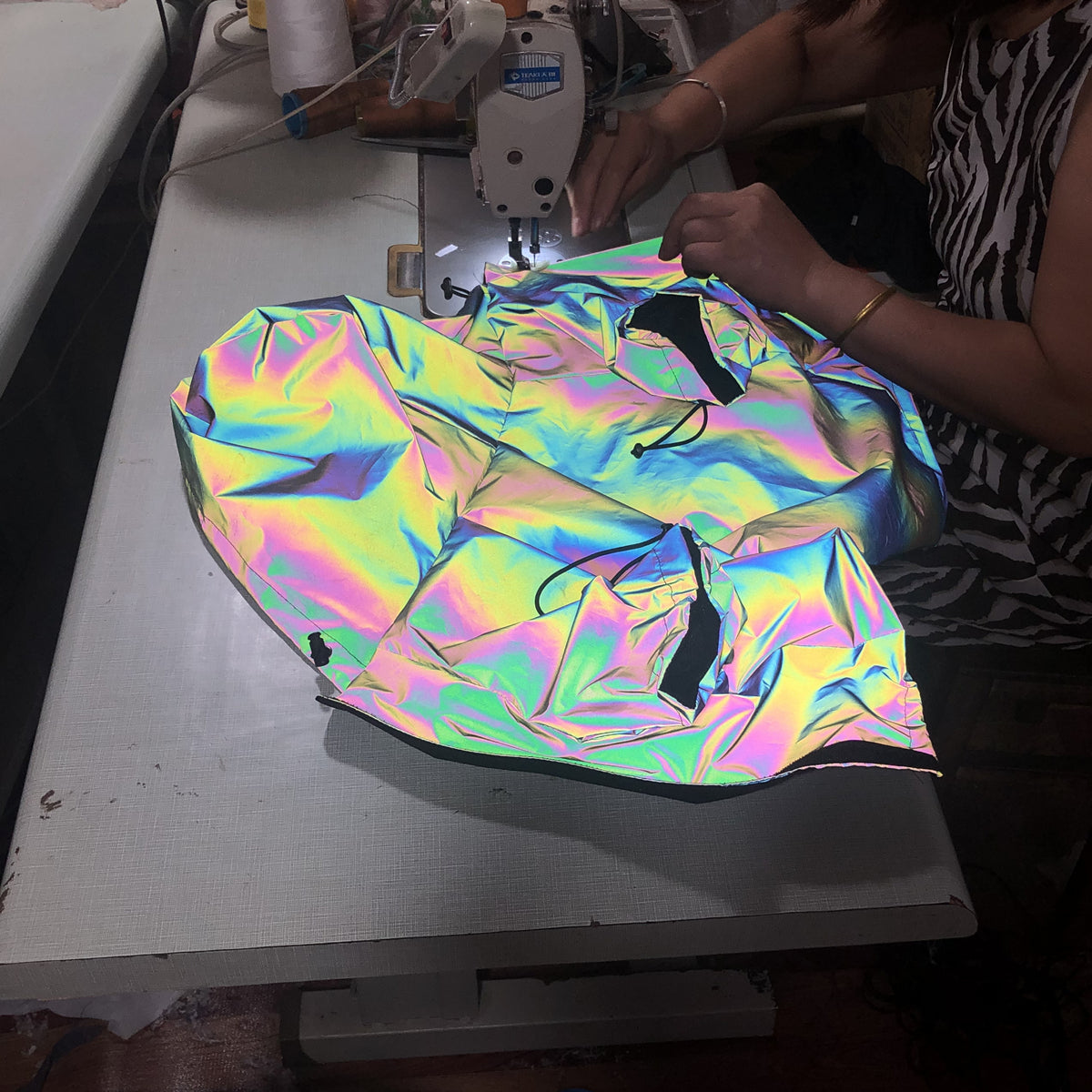 Reflective Windbreaker Hoodie Dog Jacket