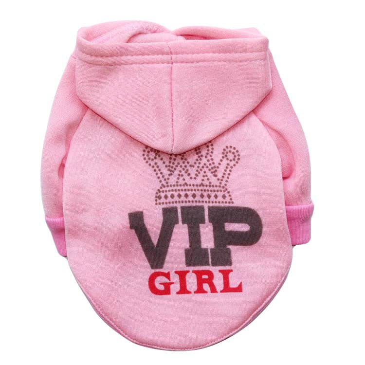 Pink Knit Pullover Dog Sweater