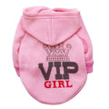 Pink Knit Pullover Dog Sweater