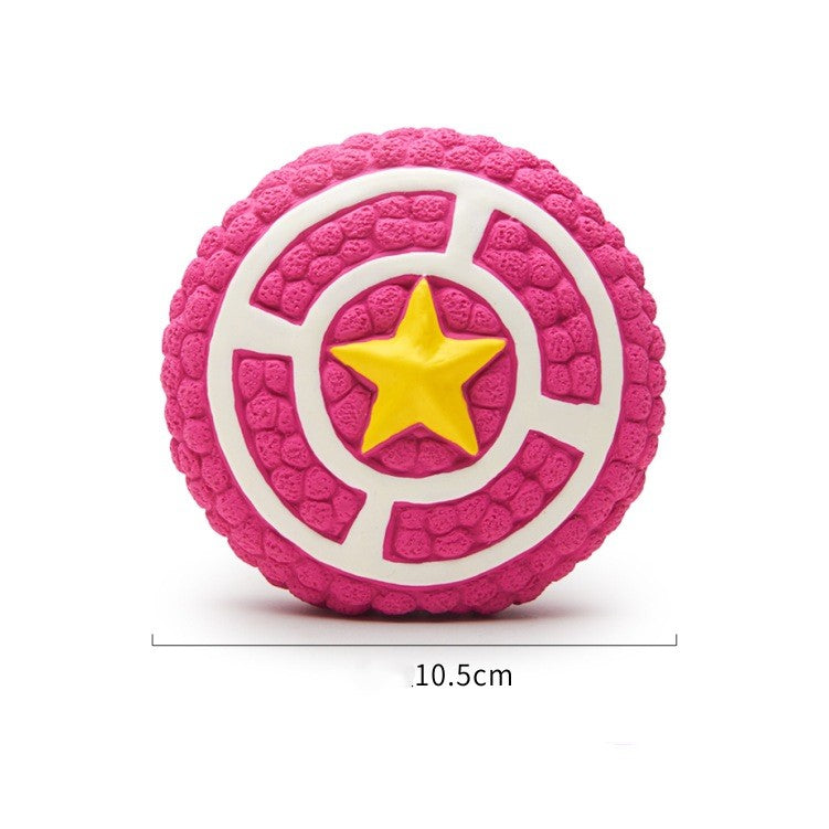 Rugby Tennis Ball Dog Bite Toy