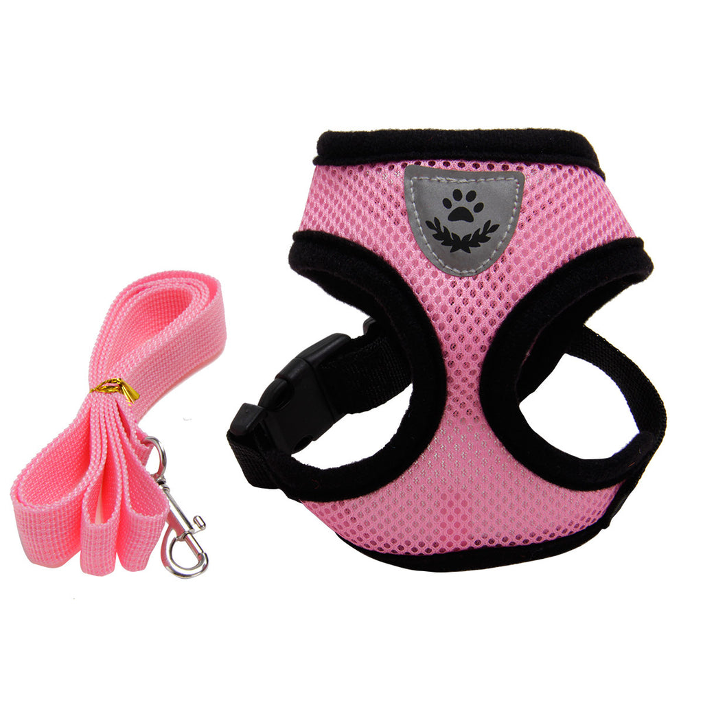Step-In Dog Harness and Leash Set