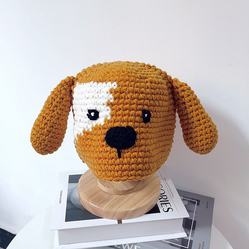 Cozy Crocheted Dog Hat