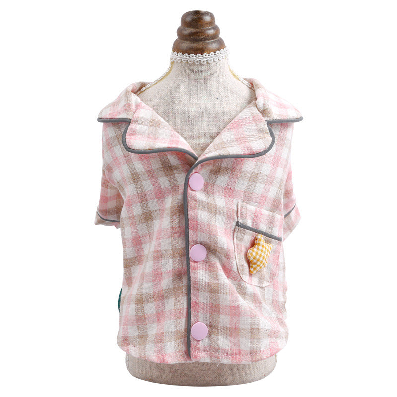 Cozy Dog Bathrobe and Pajamas Set