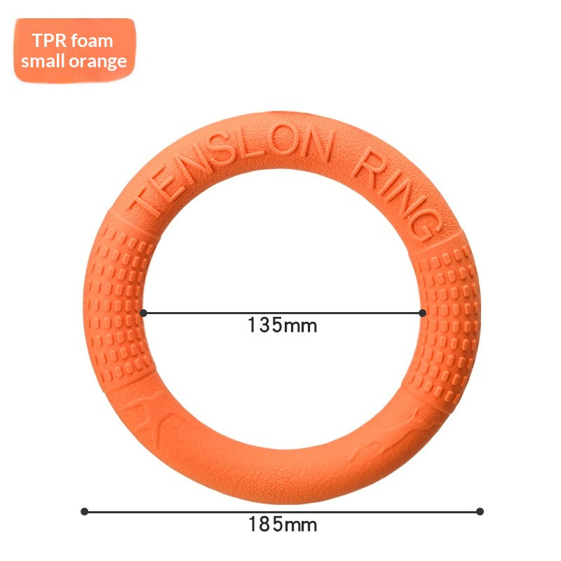 Soft Pull Ring Fetch Toy for Dogs in 4 Colors