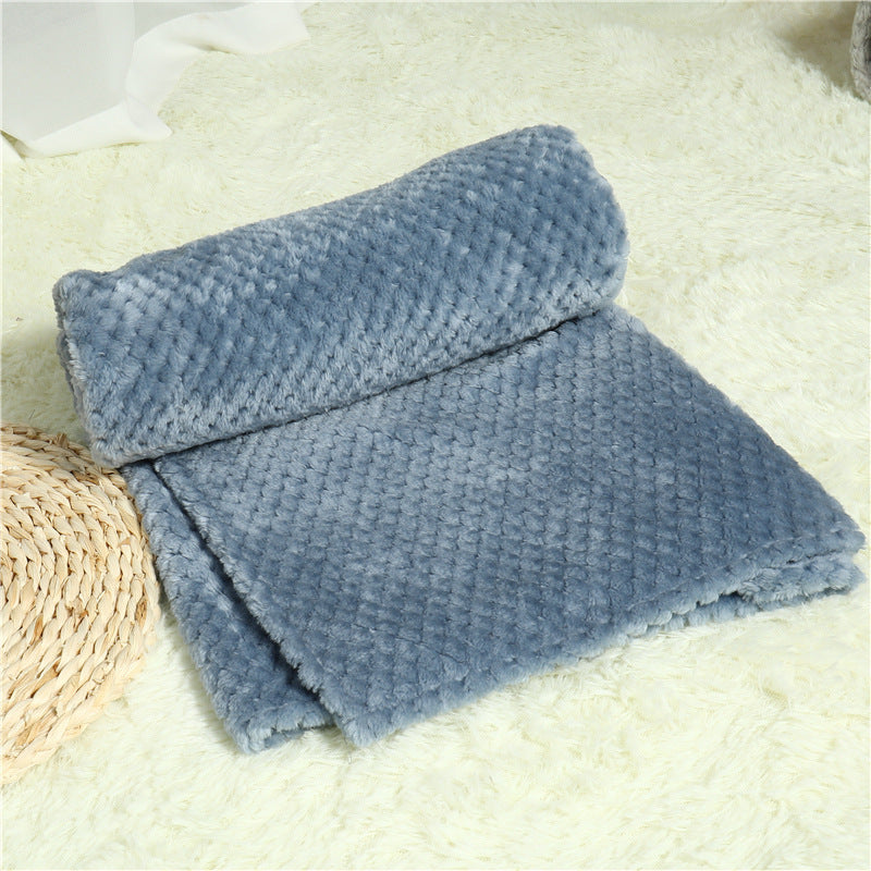 Soft Dog Sleeping Blanket in Multiple Colors
