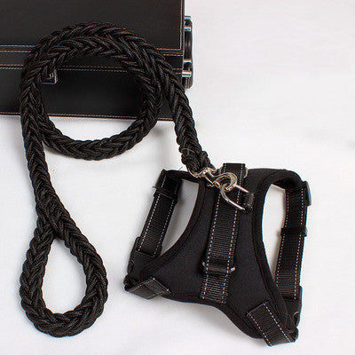 Padded Reflective Dog Harness Vest for All Sizes