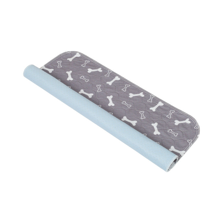 Dog Training Pad with Bone Print Design