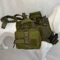 Outdoor Water Bottle Vest Dog Harness Set