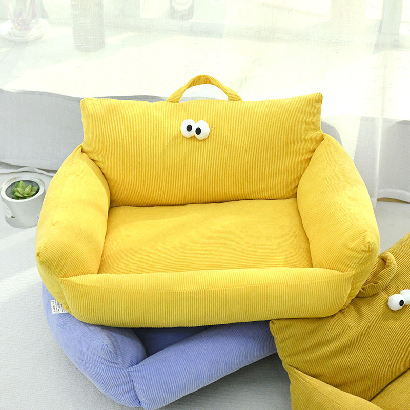 Cozy Winter Sofa Dog House in Multiple Colors