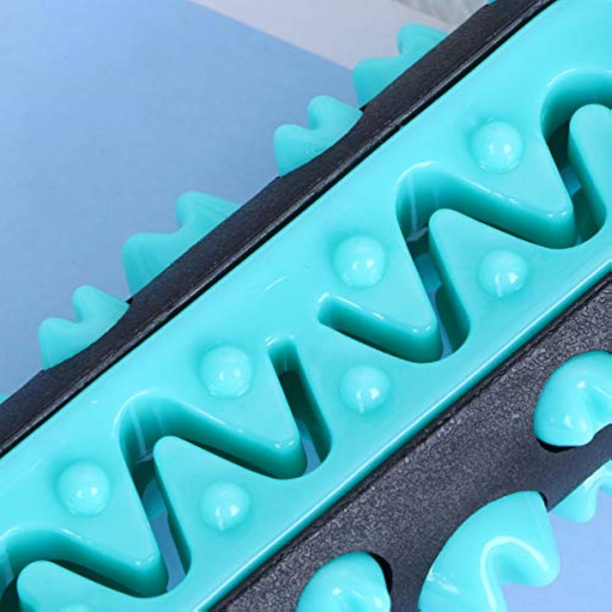 Rubber Stick Chew Toy for Dogs in Blue, Yellow and Green