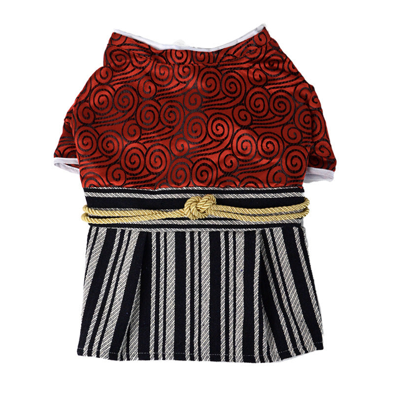 Japanese Warrior Kimono Costume for Dogs