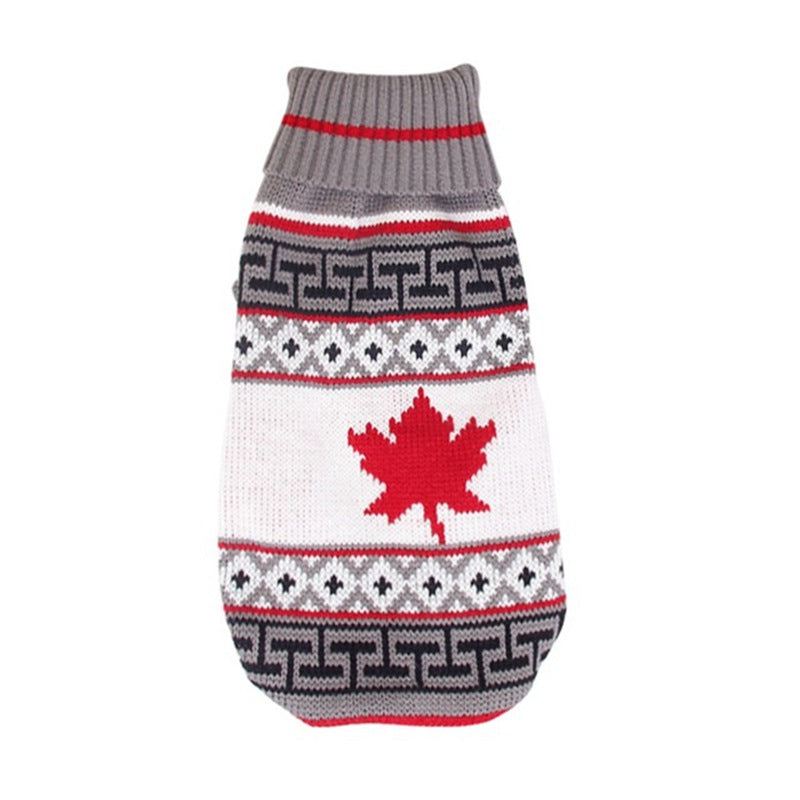 Christmas Turtleneck Sweater for Dogs