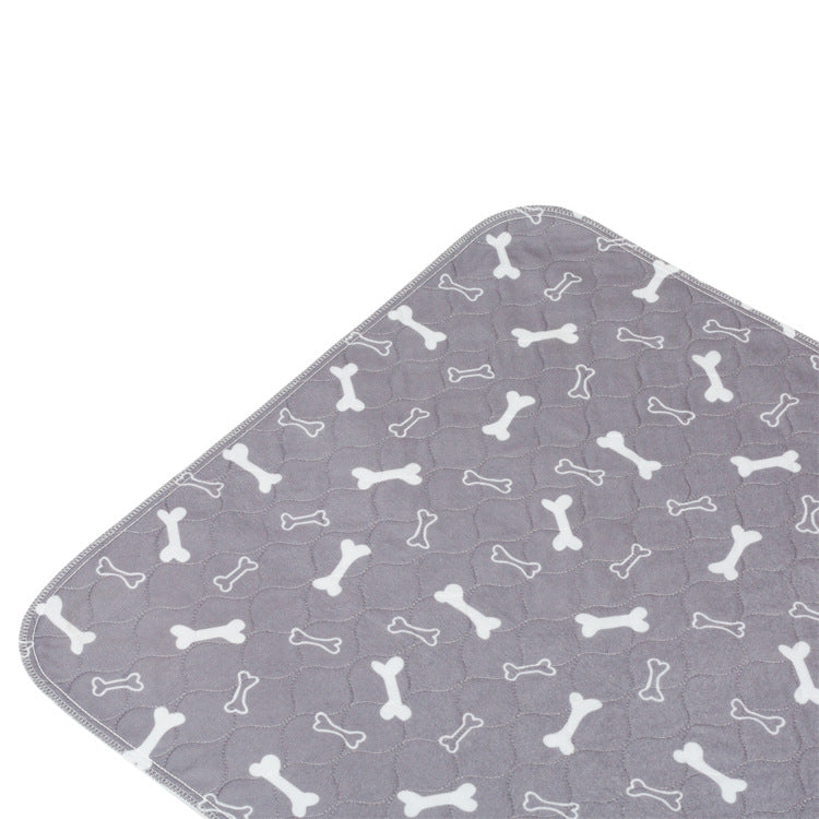 Dog Training Pad with Bone Print Design
