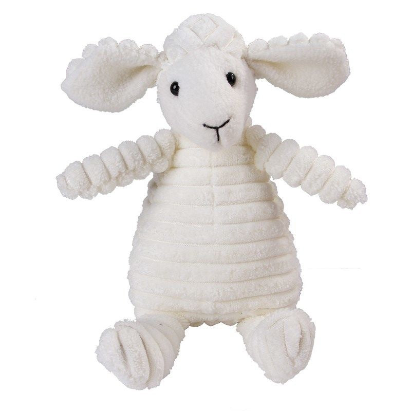 Plush Squeaky Dog Toy with Multiple Animal Designs