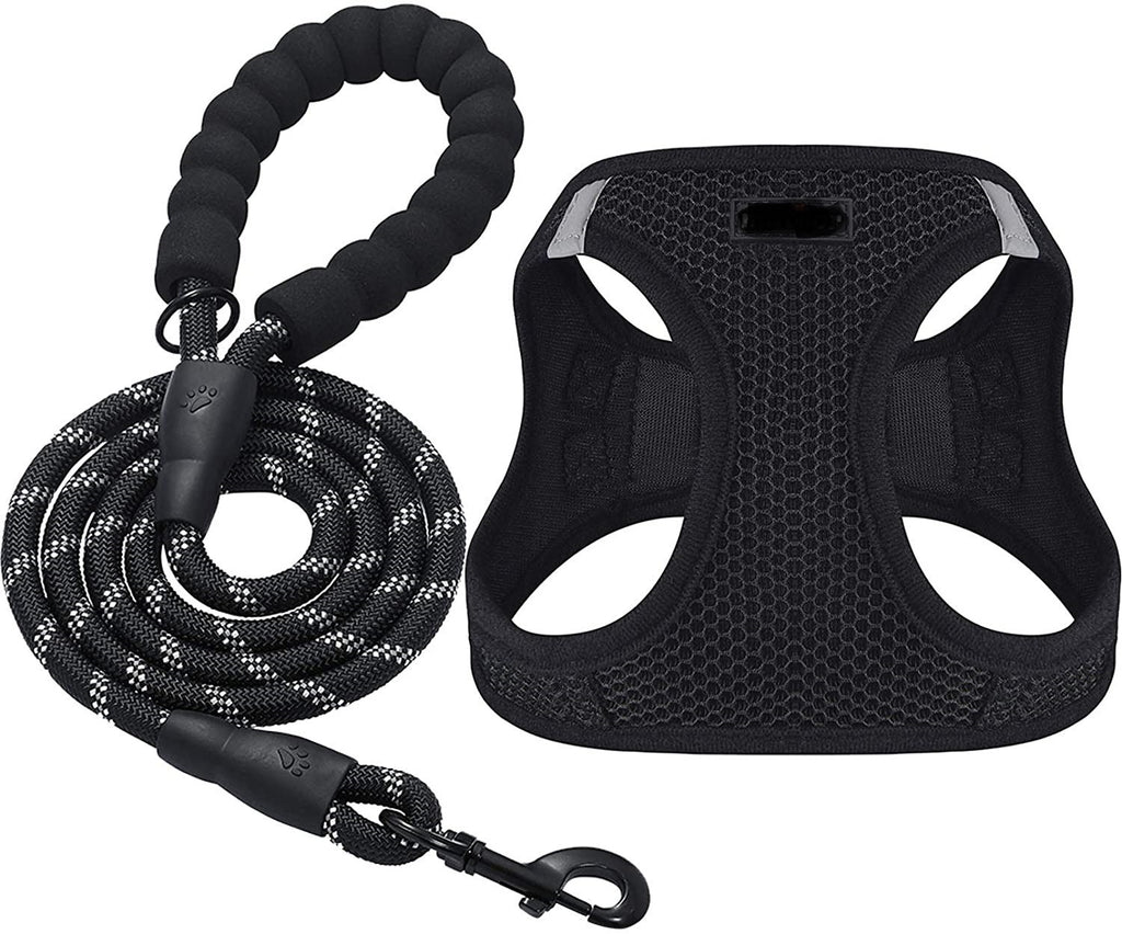 Reflective Vest-Style Dog Harness in Five Colors