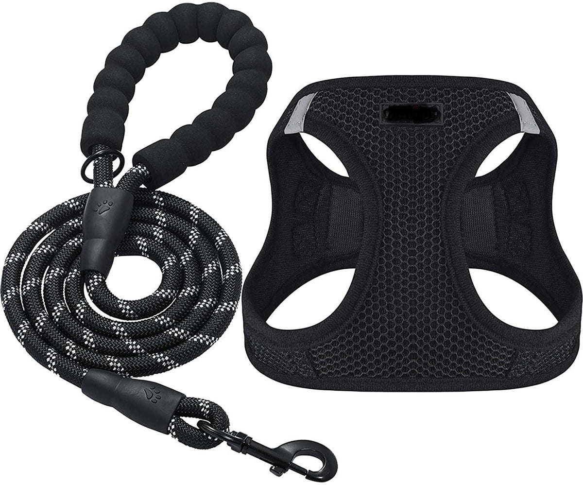 Reflective Vest-Style Dog Harness in Five Colors