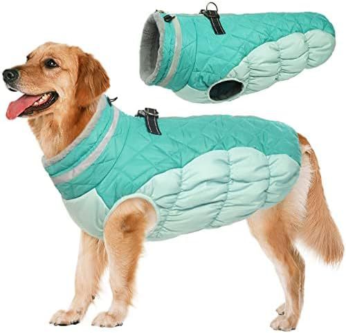 Windproof Padded Winter Dog Coat in 9 Colors