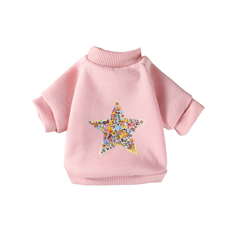 Cozy Teddy Cartoon Sweater for Small Dogs
