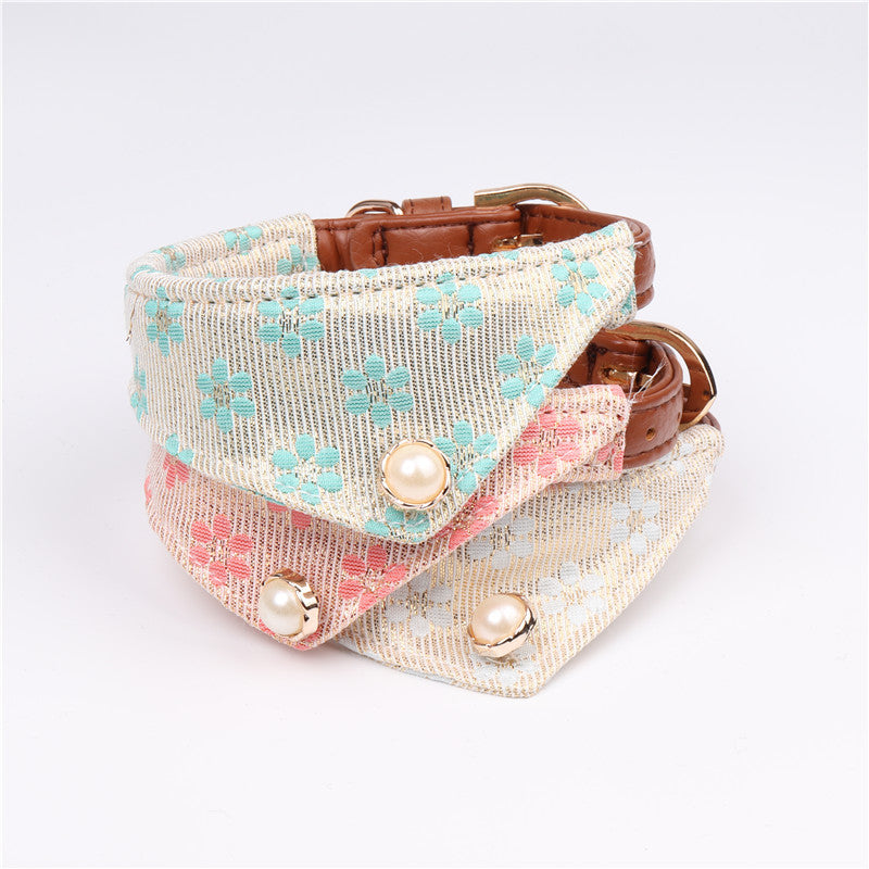 Triangular Bandana Collar for Small and Medium Dogs