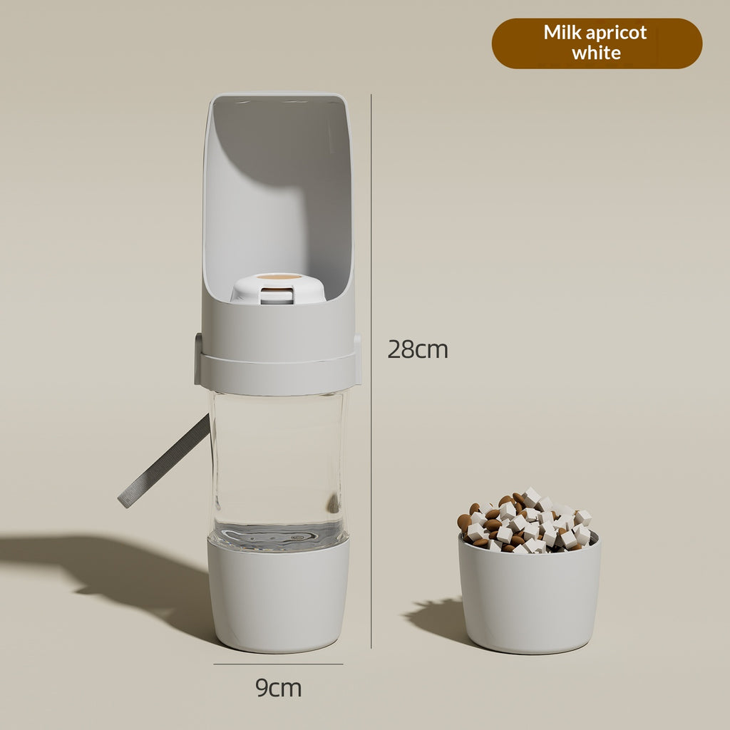 Portable Dog Water Bottle in Gray, Green, Pink, Yellow