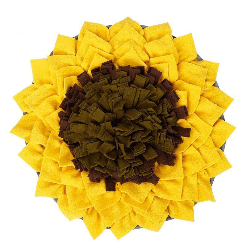 Dog Sniffing Mat with Interactive Puzzle Feeding Game