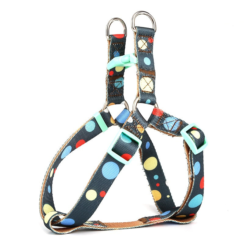 Dog Collar, Leash and Harness Set