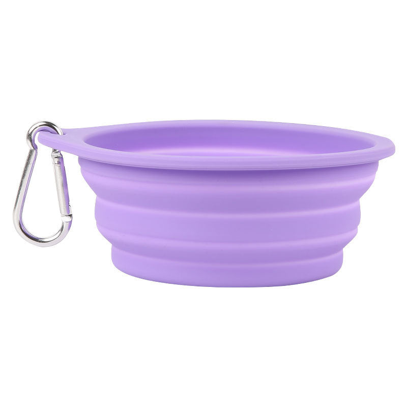 Portable Folding Dog Bowl for Travel and Outdoor