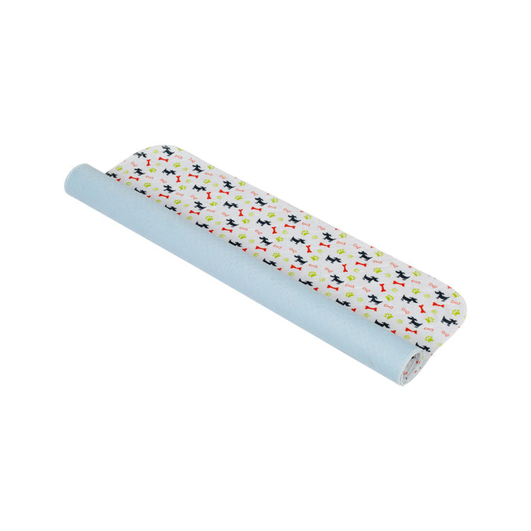 Dog Training Pad with Bone Print Design