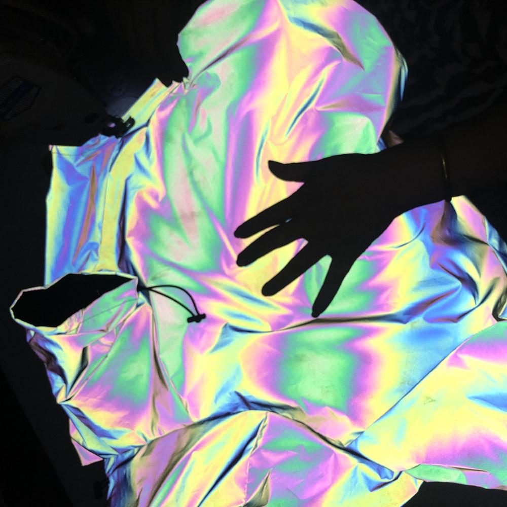 Reflective Windbreaker Hoodie Dog Jacket