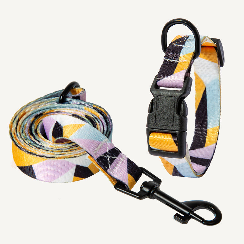 Dog Collar with Leash in Multiple Styles