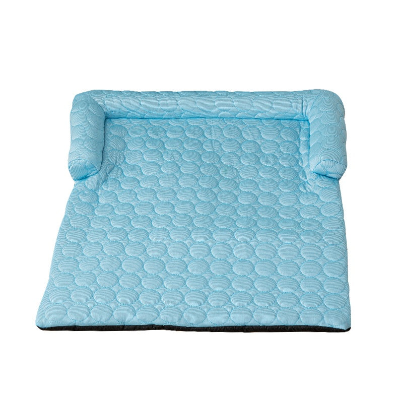 Ice Silk Cooling Mat Dog Bed