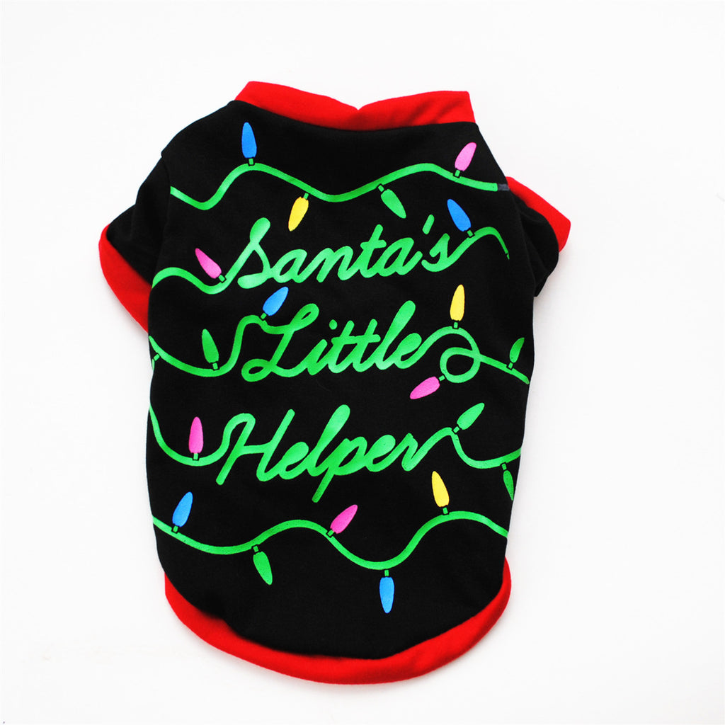 Christmas Costume Vest T-Shirt for Dogs