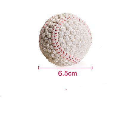 Rugby Tennis Ball Dog Bite Toy