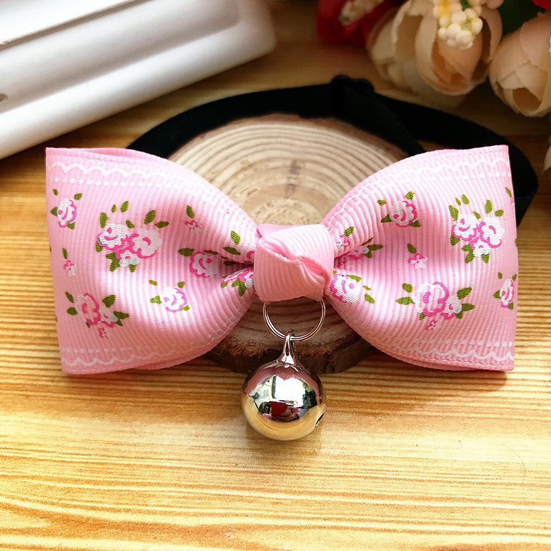 Dog Bow Tie Collar Accessory