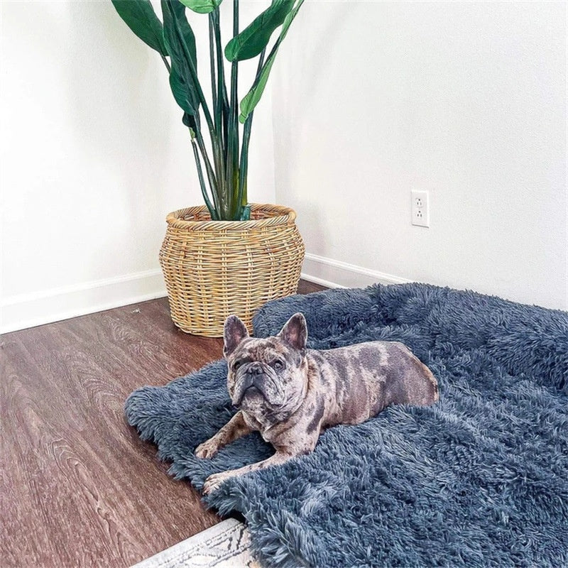 Dog Bed in Light Grey and Grey
