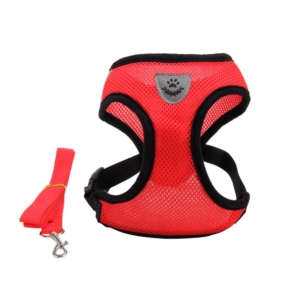 Step-In Dog Harness and Leash Set