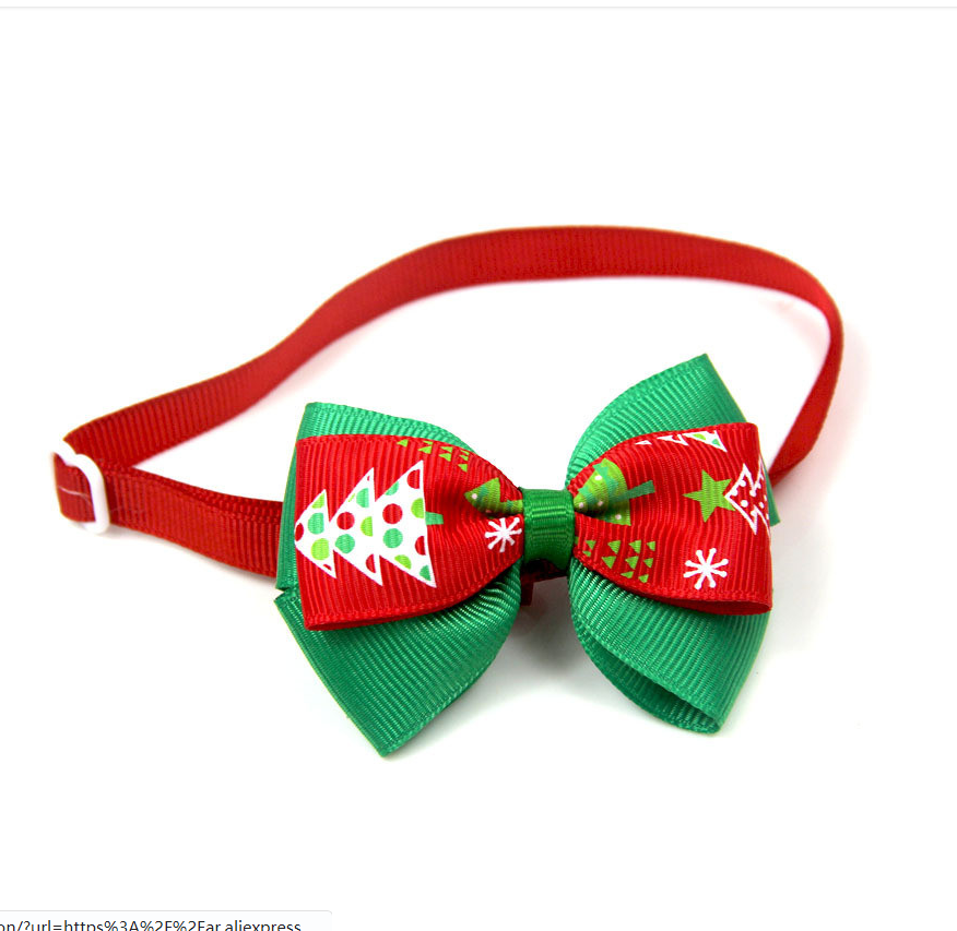 Dog Bow Tie Collar for Festive Celebrations
