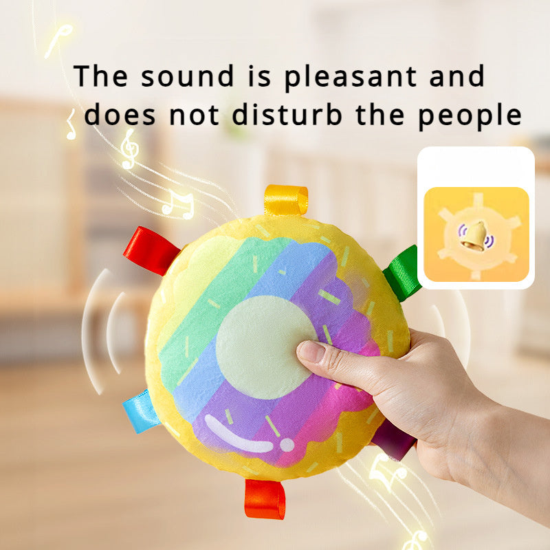Cartoon Plush Flying Disc Toy for Outdoor Play