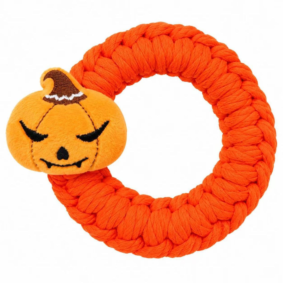 Halloween Tug Of War Spider Plush Dog Toy
