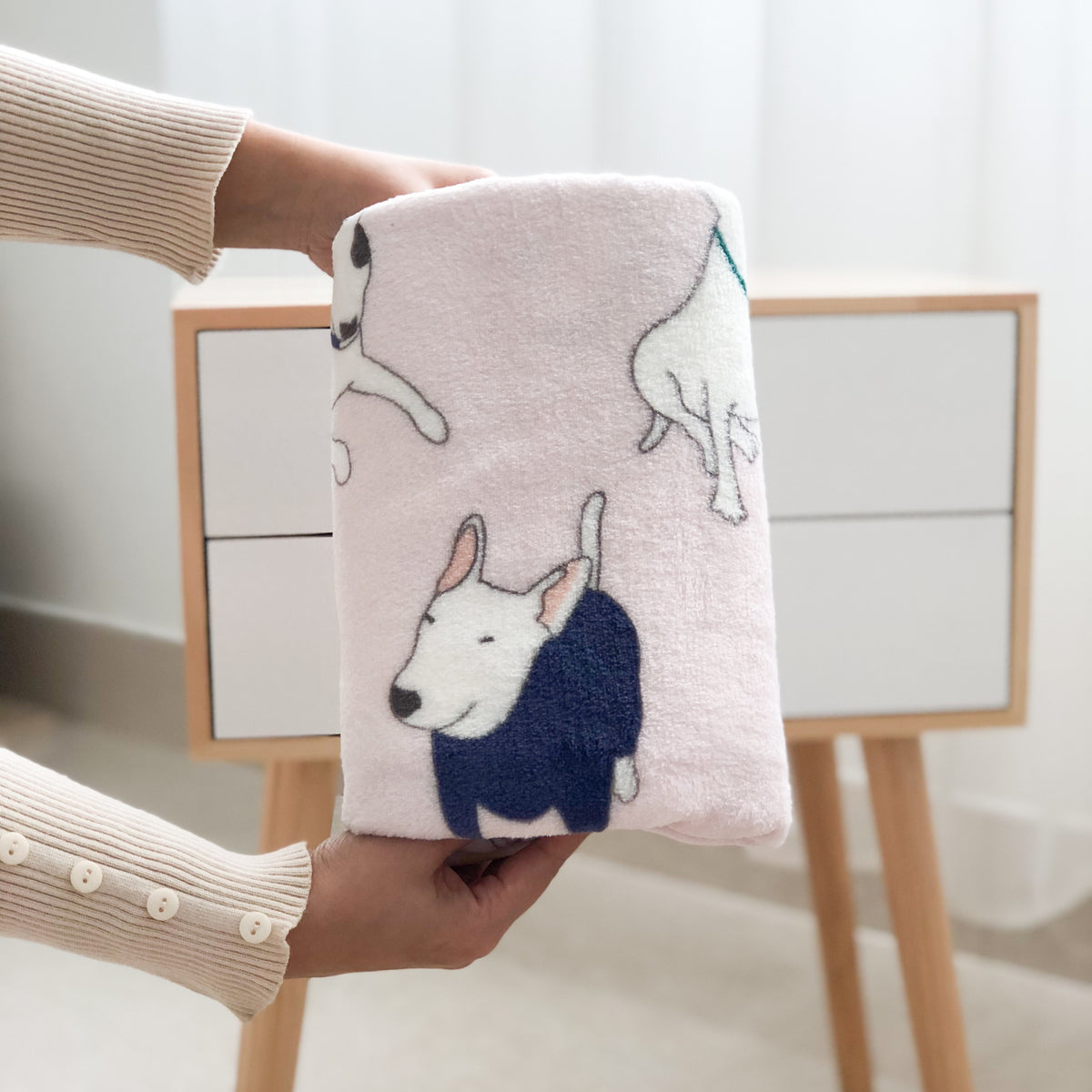 Cozy Autumn and Winter Dog Blanket